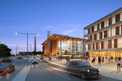 Design for Northampton Station by BDP